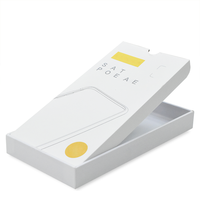 Boîte d'emballage personnalisée en carton pour téléphone, boîte en papier pour accessoires, chargeur USB, câble de date, 50 pièces