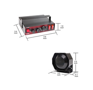 Bocina de alarma Universal para <span class=keywords><strong>coche</strong></span>, sistema de seguridad de buena calidad, altavoz de sirena, venta al por mayor - Product Image 6
