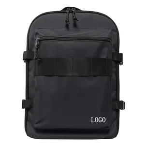 Yuhong tas punggung berpergian, tas ransel santai Logo kustom untuk luar ruangan, mendaki gunung