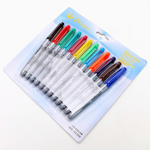 Art <b>Marker</b> 12 Color Bold Point <b>Permanent</b> Ink For Drawing And Writing - Product Image 1