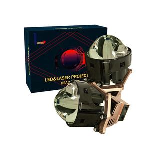 IDISON Z1 65W Faisceau de route 45W Faisceau de croisement Bi-LED Lentille de projecteur universelle pour phare de voiture Double perles Réflecteurs pour modèle Hilux - Product Image 1