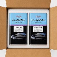 Vernis automobile acrylique 2K à séchage rapide, finition lisse sans effet peau d'orange, brillant UV pour réparation rapide