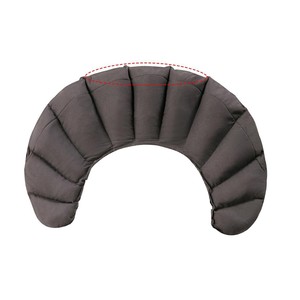 U-Shaped Gravity Shoulder Pad Dark Gray 28x26x14cm Wearable <b>Neck</b> <b>Pillow</b> For Office Naps And Stress Relief - Product Image 5