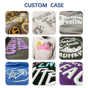 Özel Tasarım Kışlık Pamuklu Polar Kadın İki Parçalı Eşofman Takımı Yarım Fermuarlı Sweatshirt Yırtmaçlı Jogger Pantolon Nakışlı - Product Image 6