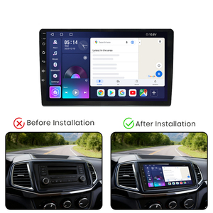 Radio <span class=keywords><strong>para</strong></span> Auto Android <span class=keywords><strong>de</strong></span> 9/10 Pulgadas, 8 Núcleos, 4+64GB, Pantalla Dividida, USB, Control del Volante, WiFi Integrado, Sistema <span class=keywords><strong>de</strong></span> Navegación GPS - Product Image 5