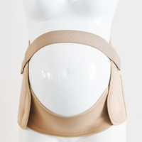 Ceinture de maternité ajustable 3-en-1 en coton pour femmes enceintes, avec bretelle détachable, protection de base, utilisable toutes saisons, soutien