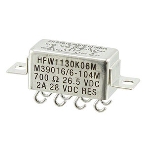 HFW1130K06M <b>RELAY</b> GEN PURPOSE DPDT 2A 26.5V Specially Designed for <b>Signal</b> <b>Relays</b>, <b>Up</b> <b>to</b> <b>2</b> <b>Amps</b> <b>Relays</b> - Product Image 1