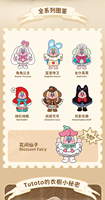 Authentique MINISO Série Star Style Carrot Street Conte de fées Rêves Enchantés Boîte Mystère Figurine en Vinyle Peluche Mignonne Poupée Kawaii Jouet Surprise