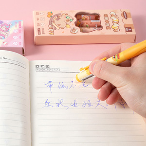 Moka <b>Erasable</b> Gel <b>Pen</b> 0.5mm Blue Student Writing Practice Office School Use - Product Image 2