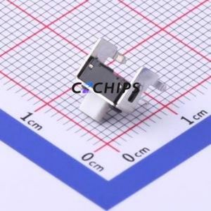 ST-1101V-H H=6mm Tactile Switch Through hole Switch Single Pole Single Throw Rectangle Button 2.6N Right Angle Insert - Product Image 2