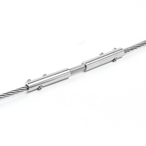 Droplet Stainless Steel Wire Rope Tensioner 10mm Metric 304 Stainless Steel Highly Polished General Industry Use - Product Image 4