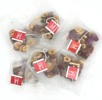 Thé détoxifiant pour l'utérus avec logan et dattes rouges, herbes fraîches et fleurs, en vrac ou en bouteille, thé santé brut pour soulager les douleurs menstruelles