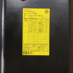 A06B-1447-B113 # 0202 FANUC เซอร์โวมอเตอร์สำหรับเครื่อง CNC ผู้จัดจำหน่ายอะไหล่ - Product Image 2