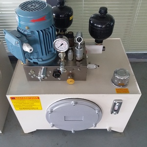 HUADEYEYA <b>Small</b> Hydraulic <b>Pump</b> Station System with Oil <b>Pump</b> Motor Set 0.75/1.5/2.2KW Power Options 100kg - Product Image 1