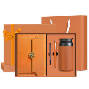 Coffret cadeau pour carnet de notes A5, ensemble de produits marketing, stylos en métal personnalisés, activités d'entreprise, tasse thermos, ensemble de cadeaux d'affaires promotionnels - Product Image 2