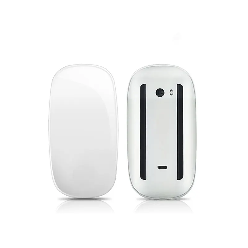 Fashion design wireless scroll wheel bt rechargeable touch mouse for MAC PC Windows