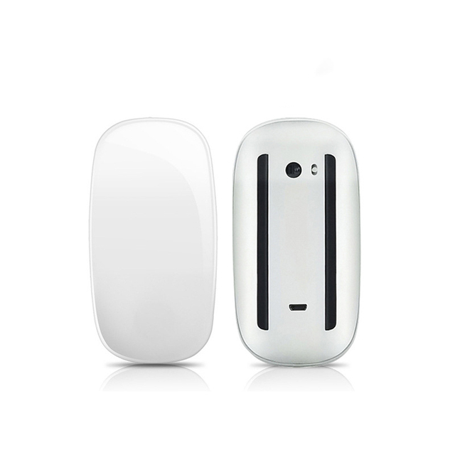 Fashion Design Wireless Scroll Wheel Bt Rechargeable Touch Mouse for MAC PC Windows