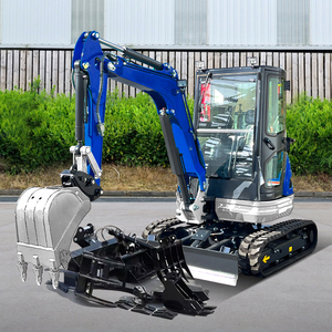 免费送货CE中国1吨Euro5 EPA侧摆臂拇指液压履带式小型挖掘机工厂迷你挖掘机 - Product Image 6