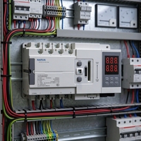 Commutateur de transfert automatique NATUS NTDT85-125B-III 2P/3P/4P AC230V pour le contrôle de commutation de l'alimentation électrique de secours des services publics