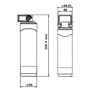 Purificador de Agua 3 en 1 con Sistema UF Manual, Autolimpiante, sin Tanque, para Uso Doméstico y Exterior, con Cambio Rápido de Minerales, para Bebés - Product Image 4