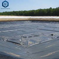 Géomembrane HDPE résistante aux produits chimiques 1,0 mm 1,5 mm pour le revêtement des décharges de déchets dangereux