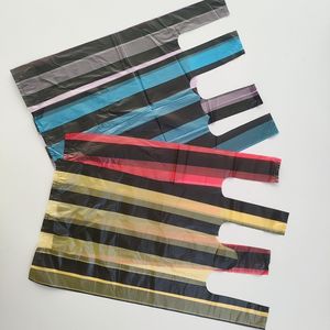 Embalaje de alimentos impreso Bolsas de camisetas perfumadas embalaje de alimentos para llevar comestibles en rollo - Product Image 6