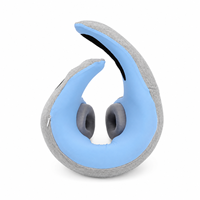 Nouveau design, casque à réduction de bruit intelligente en mousse à mémoire de forme, super confortable et doux pour la peau, avec support de cou Bluetooth intégré