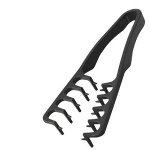 Spazzola Volumizzante Professionale per Sollevare i Capelli, Pettine <span class=keywords><strong>a</strong></span> <span class=keywords><strong>Denti</strong></span> <span class=keywords><strong>Larghi</strong></span> <span class=keywords><strong>a</strong></span> Forma di V in Plastica per Capelli Ricci - Product Image 4