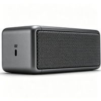 Haut-parleur portable étanche OEM/ODM pour extérieur, subwoofer personnalisé avec logo, audio sans fil, compatible application, batterie intégrée