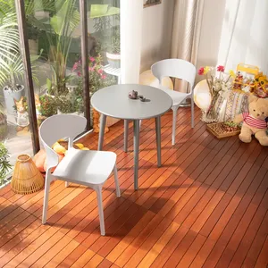 Outdoor Furniture Bulksale High Quality <b>Table</b> and Plastic ChairLeisure for Restaurant <b>Party</b> Events Stackable Dining Chair - Product Image 4