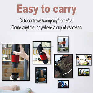 Machine à café électrique portable USB avec coque extérieure en plastique, <span class=keywords><strong>petite</strong></span> capacité, pour expresso italien en poudre, idéale pour les voyages, le travail, l'extérieur et les camping-cars - Product Image 2