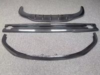 Kit carrosserie en fibre de carbone de haute qualité pour Continental GT W12/ST : Lame avant, jupes latérales, diffuseur arrière 15-17