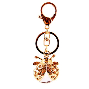 Llavero de Mariquita, <span class=keywords><strong>Coccinella</strong></span> <span class=keywords><strong>Septempunctata</strong></span>, para Mujer, Niña, Colgante para Bolso, Joyería Hecha a Mano, Regalos - Product Image 6