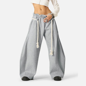 Pantalon Féminin Personnalisé pour Femmes Pantalon Upes En Pantalones Tenue de Pantalon Baggy Féminin Enrichie pour Dames - Product Image 4