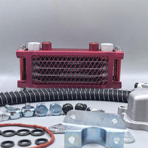 CG125 partie moto refroidisseur d'huile mise à niveau universelle en aluminium moto moteur refroidisseur d'huile <span class=keywords><strong>radiateur</strong></span> de refroidissement pour CG150 <span class=keywords><strong>50CC</strong></span>-200CC - Product Image 2
