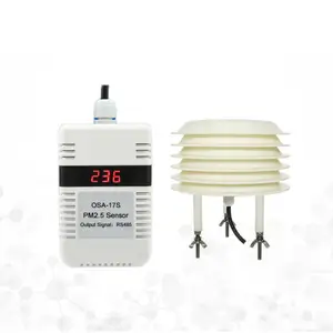 Suministro de 12-24V para exteriores, salida analógica de 4-20ma, Monitor de calidad del aire Ce, Sensor de polvo Pm2.5 para Pm10 Pm1.0