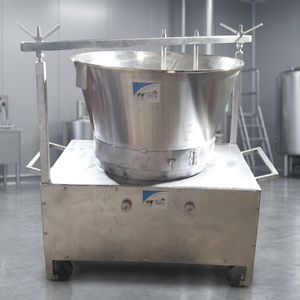 Marmite de cuisson industrielle basculante en acier inoxydable avec agitateur, cuve de chauffage et de mélange pour la transformation alimentaire, machine de cuisson commerciale - Product Image 4