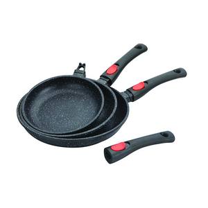 Poêle à frire en aluminium moulé sous pression avec poignée <span class=keywords><strong>amovible</strong></span> - Product Image 4