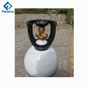 Cấp thực phẩm liền mạch nhôm CO2 Xi lanh khí áp lực cao 3.2L Mini CO2 xi lanh với cga320 van - Product Image 4