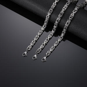 Pulsera Imperial de alta gama a la moda que combina con todo, hecha a mano, estilo loco, cadena Cubana Americana europea, acero inoxidable a la moda <span class=keywords><strong>OUSLY</strong></span> - Product Image 3