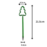 Stylos à bille multifonctionnels personnalisés avec logo sportif en forme de canne à sucre rouge, design amusant en forme de cloche, cadeau pour les fêtes de Noël, utilisation au bureau, en plastique