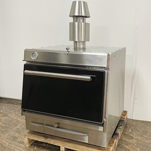 Griglia Barbecue Professionale in Acciaio Inox in Stile Spagnolo Forno per Bistecche a Legna e Carbone per Uso Alberghiero e Ristorazione - Product Image 5