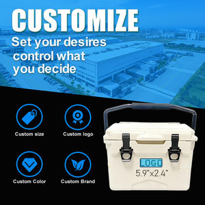 Glacière portable isotherme personnalisée <span class=keywords><strong>de</strong></span> 35 L, nouvelle, en rotomoulage, pour aliments et boissons - Product Image 2