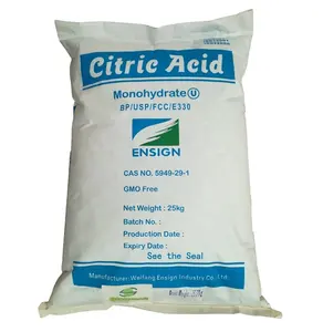 CAS 77-92-9 CAS 5949-29-1 Citric Acid Anhydrous/Monohydrate For Food And Drinks