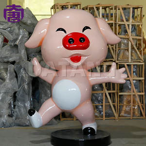 โคมไฟ LED รูปหมู 3 มิติ สำหรับคริสต์มาสและเทศกาลต่างๆ กันน้ำระดับ IP65 ไฟตกแต่งภูมิทัศน์กลางแจ้งสำหรับสวนสาธารณะและสวน - Product Image 5