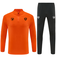Conjunto Deportivo de Fútbol Transpirable de Secado Rápido 100% Poliéster con Estampado para Hombre, para Entrenamiento, Uniforme de Fútbol