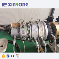Línea de Producción de Tubos de Plástico Xinrong de 20-110 mm, Máquina Automática para Fabricar Tubos de PVC