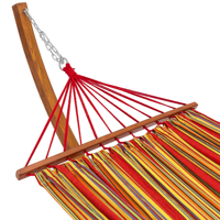 Support de hamac en bois courbé de 10 pieds, matelassé, double, portable, pour l'extérieur et l'intérieur, en pin, pour hamac en arc, lits pliants pour la maison et le jardin