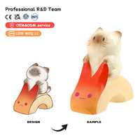 Katten PAI Fun Fruits Blind Box Schattig Harsen Kattenfiguurtje Mystery Box voor Verrassingsverjaardagscadeaus Kawaii Kamerdecoratie Verzamelbaar Speelgoed