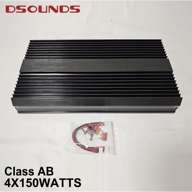 MOSFET 4-Channel Class AB Power Amplifier with Full Range for Car Speaker Audio System MA-150.4 Car Amplifier